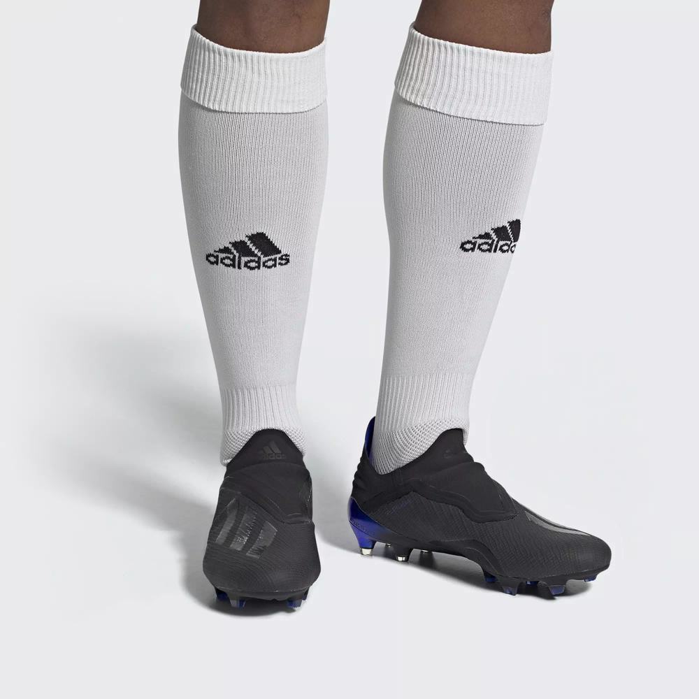 Adidas X 18+ Firm Ground Tacos de Futbol Negros Para Hombre (MX-62499)